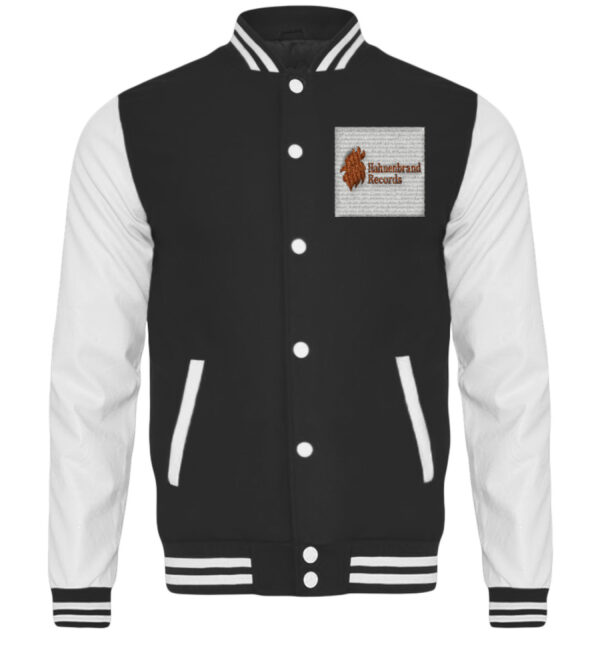 Hahnenbrand Records - College Sweatjacke mit Stick-6757