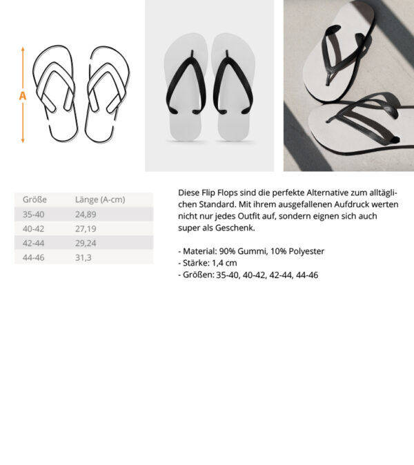 5 PM / Turn the lights off - Flip Flops Groß - Image 2