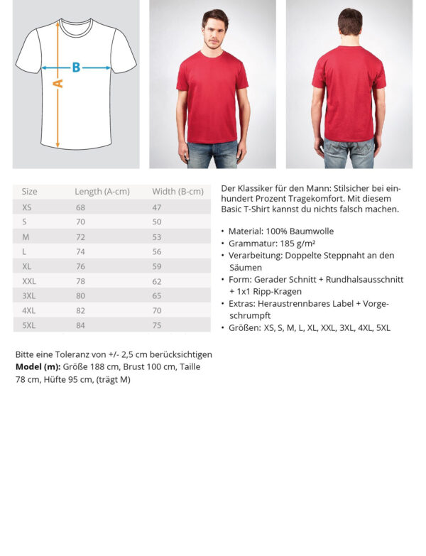 Ahmed-el-Pyramid / Maaß 2  - Herren Shirt - Image 6
